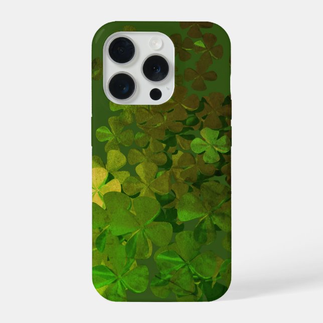 Happy St.Patrick's Day,irish shamrocks iPhone Case (Back)