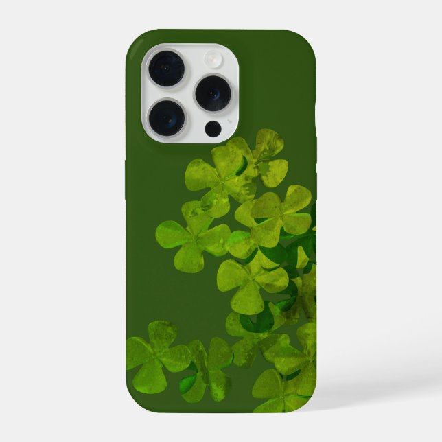 Happy St.Patrick's Day,irish shamrocks iPhone Case (Back)
