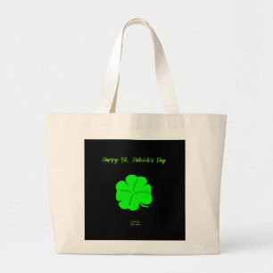 Happy St. Patrick's Day Jumbo Tote