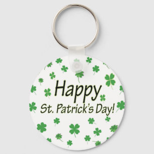 Happy St Patricks Day Key Ring