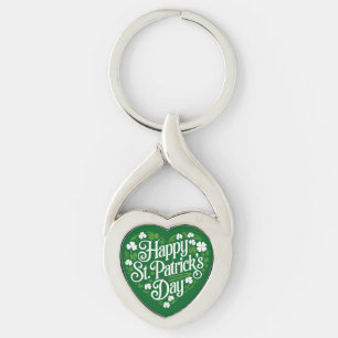 Happy St Patrick's Day Key Ring