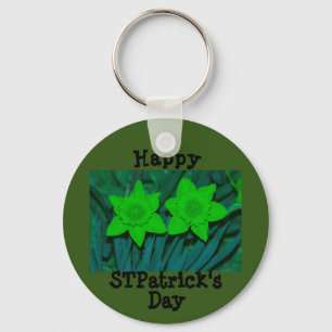 Happy ST Patrick's Day Key Ring