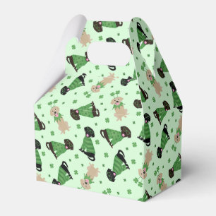 Happy St Patricks Day Labrador Retriever Dogs Favour Box
