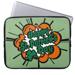 Happy St. Patrick's Day Laptop Sleeve