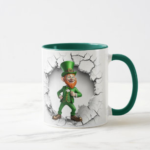 Happy St. Patrick's Day Leprechaun  Mug
