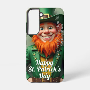 Happy St. Patrick's Day Leprechaun Samsung Galaxy Case