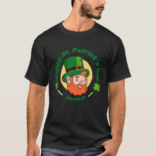 Happy St Patrick's Day LUCKY CHARMER Boys Kids Gir T-Shirt