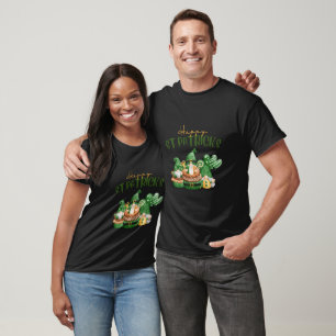 Happy St. Patricks Day -Lucky Irish Clover Party T-Shirt
