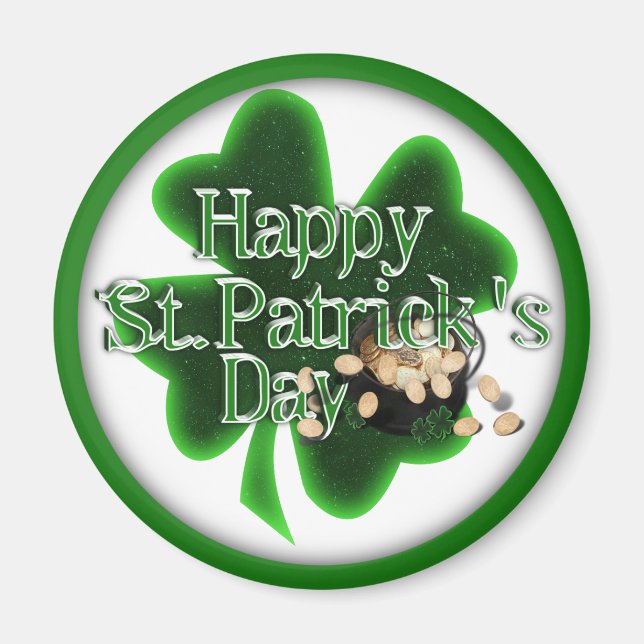 Happy St.Patrick's Day! Magnet (Front)