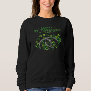 Happy St. Patrick's Day Men Women Kid's Shamrocks Sweatshirt