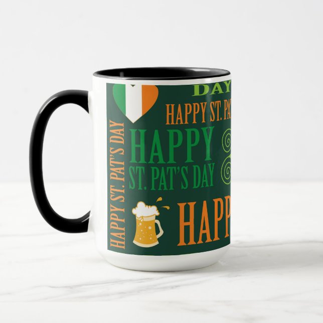 Happy St. Patrick's Day Mug (Left)