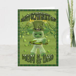 Happy St. Patrick's Day Mum and Dad Card