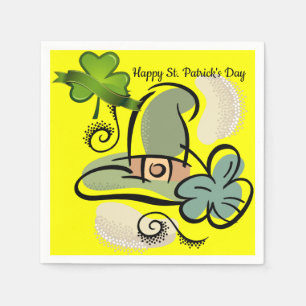 Happy St. Patrick's Day Paper Napkins