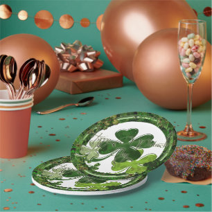 Happy St. Patrick's Day Paper Plate