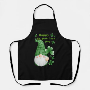 Happy St. Patrick's day parade gnome wish t-shirt  Apron