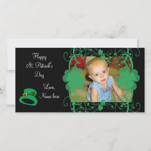 Happy St. Patrick's Day Photo Card
