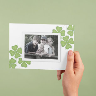 Happy St. Patrick's Day Photo Greeting Card