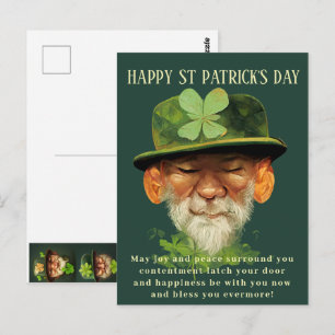 Happy St. Patricks Day Postcard