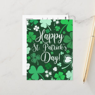 Happy St. Patrick's Day Postcard
