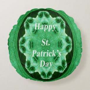 Happy St. Patrick's Day..... Round Cushion