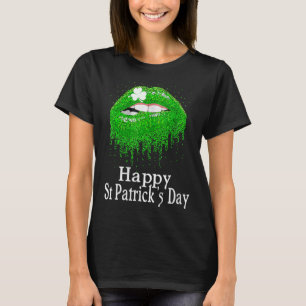 Happy St Patrick's Day  Saint Irish Patrick Girl b T-Shirt