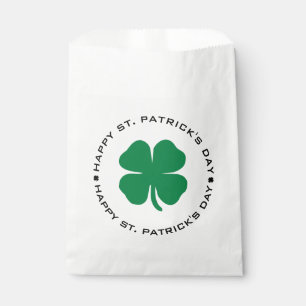 Happy St. Patrick's Day Shamrock Lucky Charm Class Favour Bags