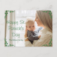 Happy St. patrick's day Shamrocks mum & baby photo