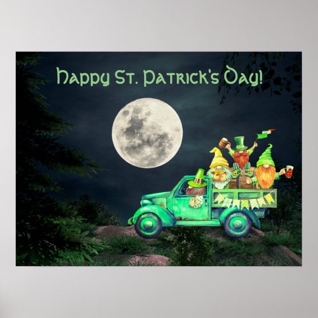 Happy St. Patrick's Day Shenanigans  Poster (Front)