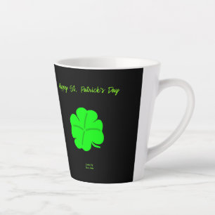 Happy St.  Patrick's Day Small Latte Mug