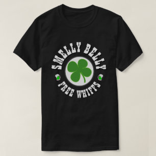 Happy St Patrick's Day SMELLY BELLY  T-Shirt