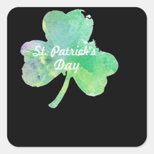 Happy St Patricks Day Square Sticker