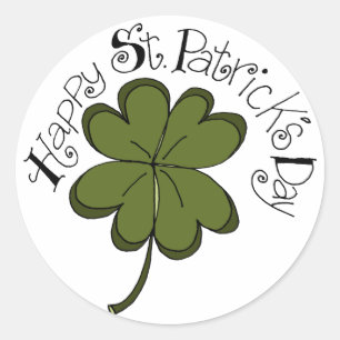 Happy St. Patrick's Day Stickers