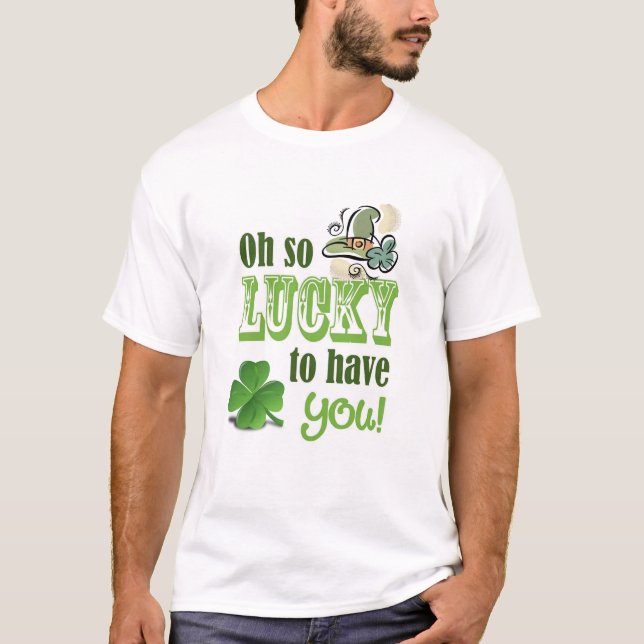 Happy St. Patrick's Day T-Shirt (Front)