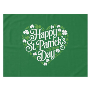 Happy St Patrick's Day Tablecloth
