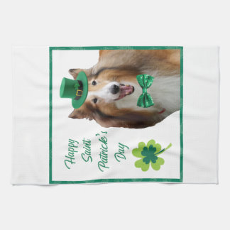 Happy St. Patrick's Day Tea Towel