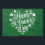 Happy St Patrick's Day  Tea Towel<br><div class="desc">Happy St Patrick's Day</div>