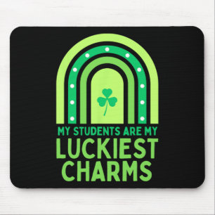 Happy St Patrick's Day Teacher School Saint Patric Mouse Mat
