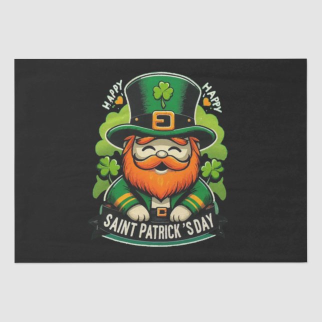 Happy St Patricks Day Tissue Paper (Front)