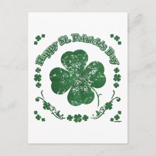 Happy St. Patrick's Day - vintage style Postcard