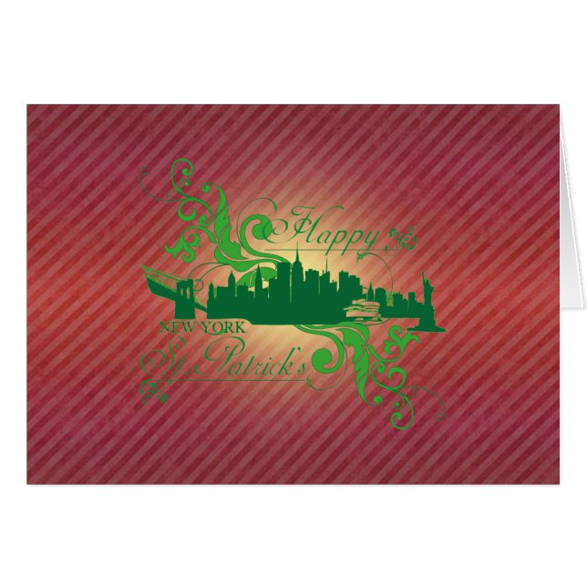 HAPPY ST.PATRICKS - Greeting Card (Front Horizontal)