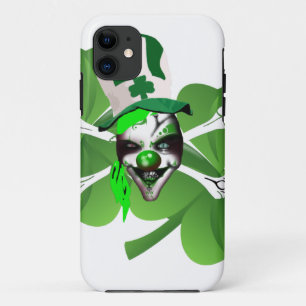 Happy St Patrick's scary clown iPhone 11 Case