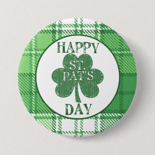 Happy St. Pat's Day Button