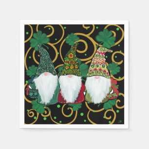 Happy St. Patty's Day GNOMES Napkin