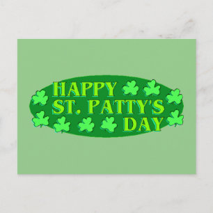 Happy St. Patty's Day Postcard