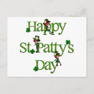 Happy St. Patty's Day Postcard
