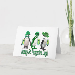 Happy St. Penguin's Day Card