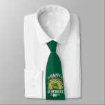 Happy St Saint Patrick's Day Rainbow Shamrock  Tie<br><div class="desc">Happy St Saint Patrick's Day Rainbow Shamrock</div>