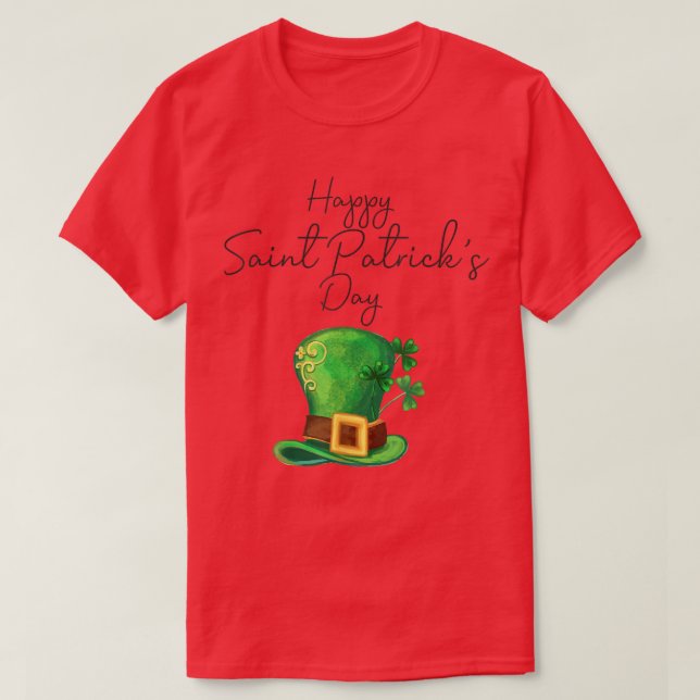 Happy St T-Shirt (Design Front)