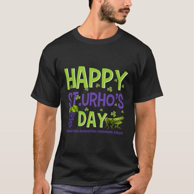 Happy St Urho'S Day T-Shirt (Front)