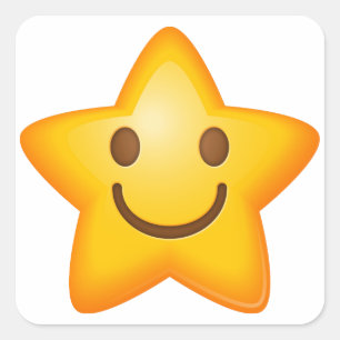 Happy Star Emoji Stickers